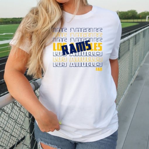 LA Rams Fan t shirt