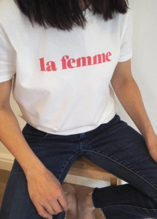 La Femme woman ladies t-shirt