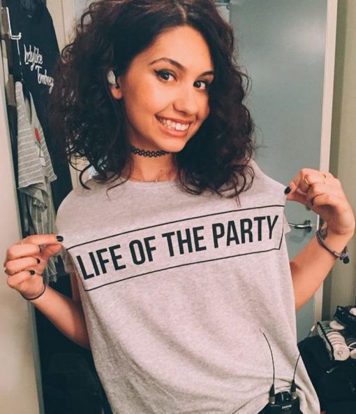 Life of the Party ladies t-shirt