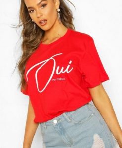 Oui Ma Cherie ladies t-shirt