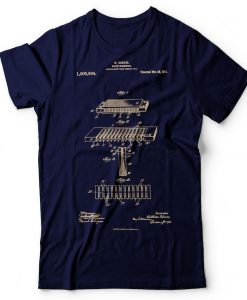 Patent Harmonica T Shirt