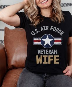 Proud Wife of Air Force Veteran Shirt