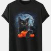 Pumpkin Cat T-shirt