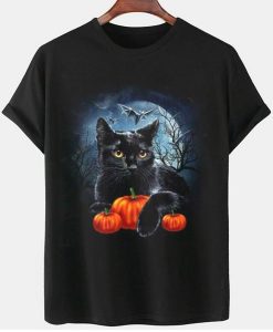 Pumpkin Cat T-shirt