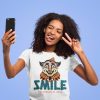 Smile Halloween is here T-Shirt