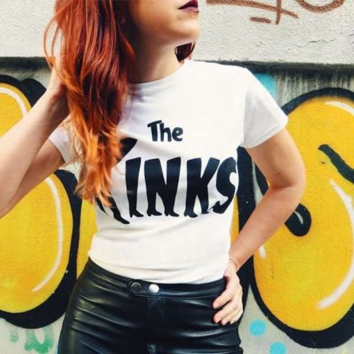 The Kinks rock band ladies t-shirt