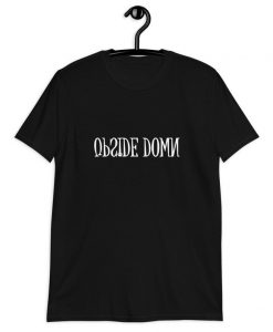 Upside Down Word Art T Shirt