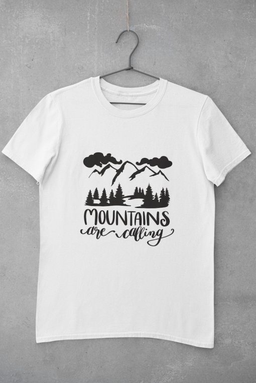 mountains are calling t shirt