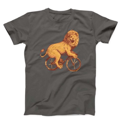 Bicycle Lion Unisex T-shirt