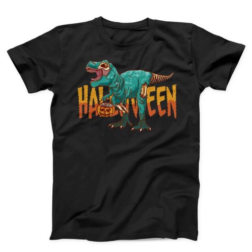 Halloween Zombie T-Rex T-shirt