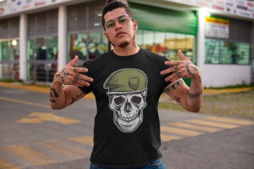 Military Skull Unisex T-shirt