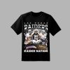 Raiders Nation inspired 90s style retro vintage graphic t shirt