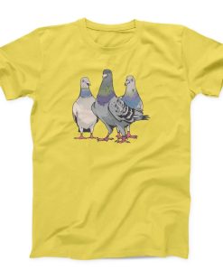 Three Pigeons Unisex T-shirt