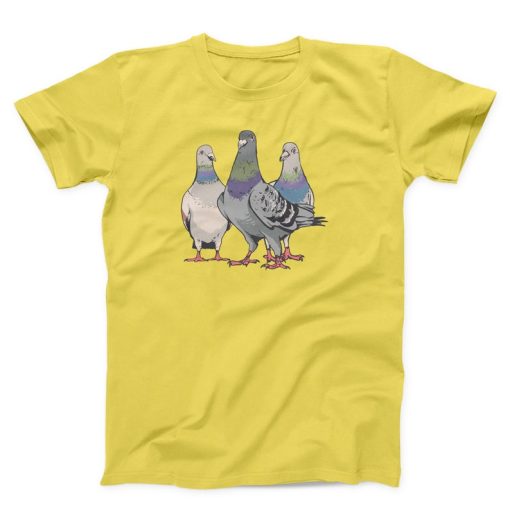 Three Pigeons Unisex T-shirt