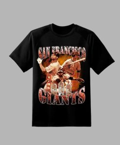 san Francisco Giants inspired 90s style retro vintage graphic t shirt