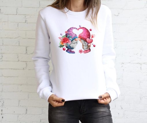 Cute Gnome Valentines Sweatshirt