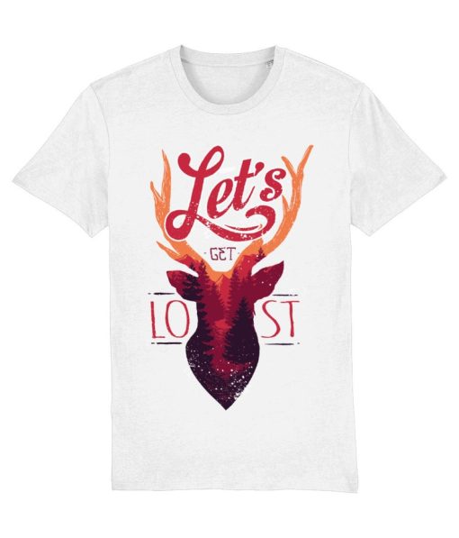 Let's get lost Deer Antler T-Shirt