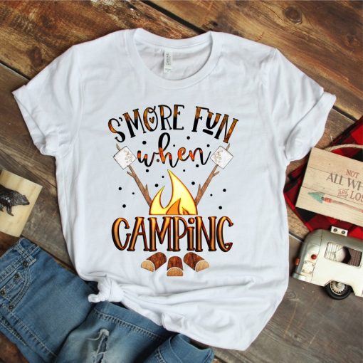 Camping t shirts