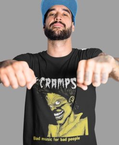 Cramps Bad Music for Bad People T-shirt