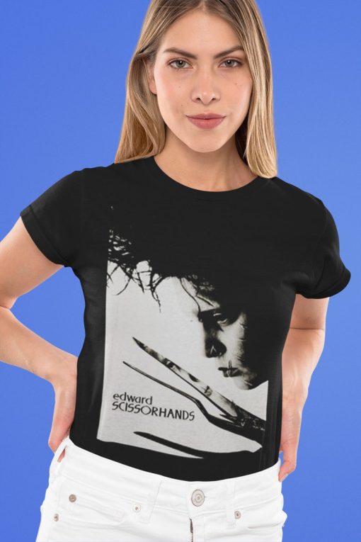 Edward Scissorhands Johnny Depp t shirt