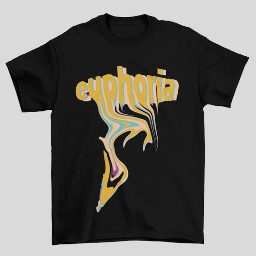 Euphoria Trippy Vintage Art Style T-Shirt