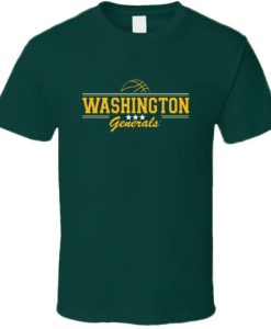 Harlem Globetrotters Washington Generals Logo T Shirt