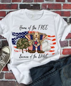 Home of the free t shirt