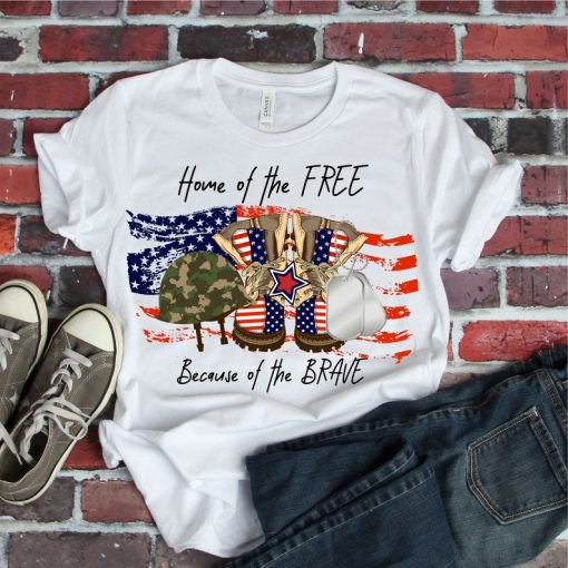 Home of the free t shirt