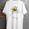 Homer Simpson Sleeping Lazy The Simpson Funny Cartoon Graphic T-Shirt