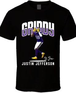 Justin Jefferson Griddy Minnesota Professional Football T Shirt