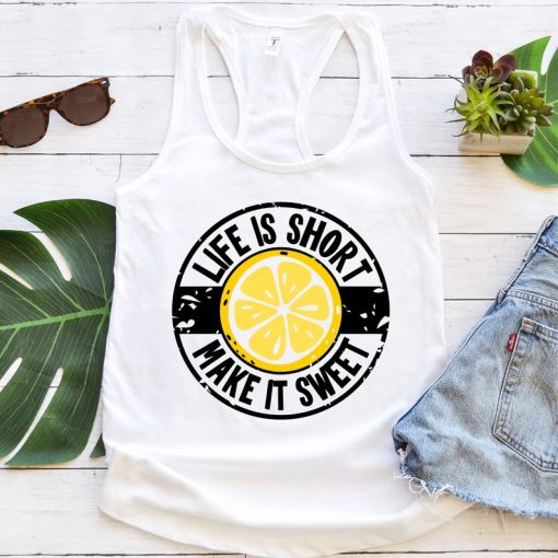 Life Is Short tank top