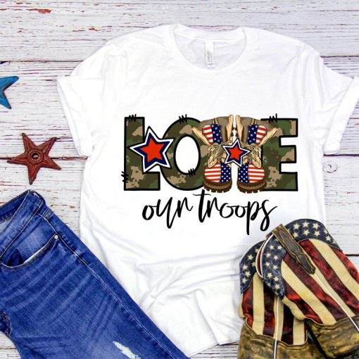 Love our Troops t shirt