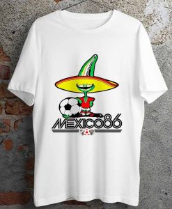 Mexico 86 Football T Shirt