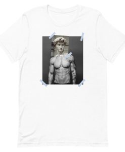 Michelangelo David Collage T-Shirt