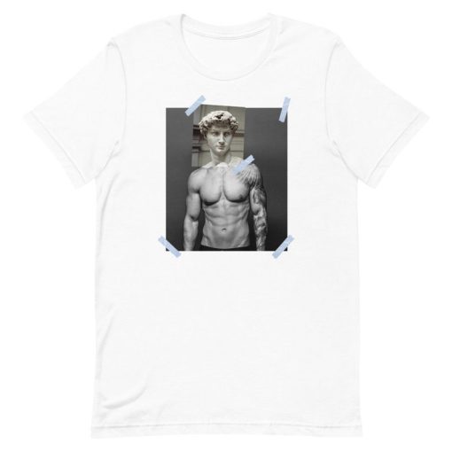 Michelangelo David Collage T-Shirt