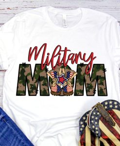 Military Mom t shirt