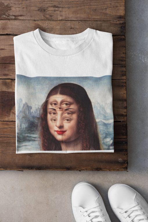 Mona Lisa Eyes T Shirt