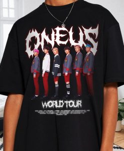 ONEUS World Tour Dead Metal Inspired Tshirt