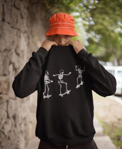 Skateboarding Skeletons Sweatshirt