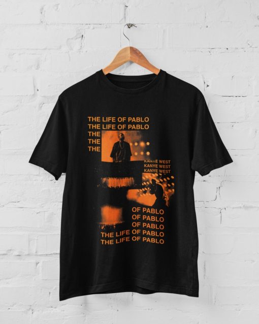 The Life Of Pablo Inspired Album Cover Style T-Shirt