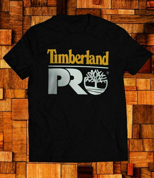 Timberland Men's Black White T-Shirt