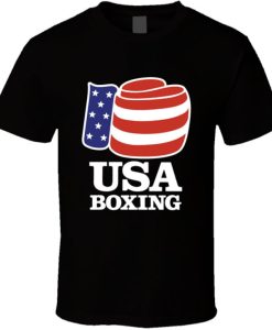 Usa Boxing Fight Usa Boxing Fight Fan Sports T ShirtFan Sports T Shirt