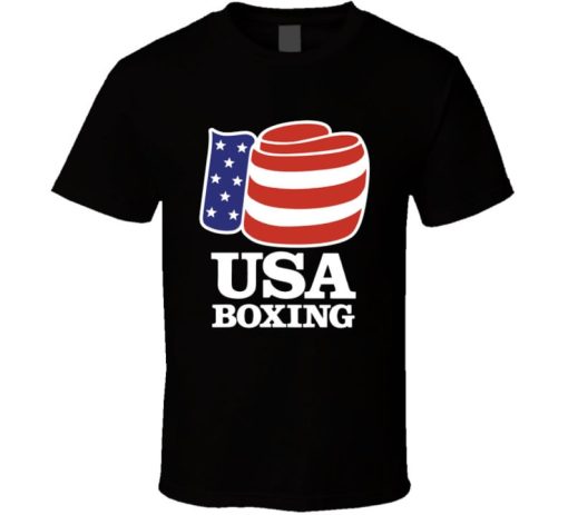 Usa Boxing Fight Usa Boxing Fight Fan Sports T ShirtFan Sports T Shirt