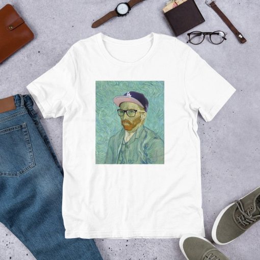 Vincent Van Gogh Hipster Unisex T-Shirt