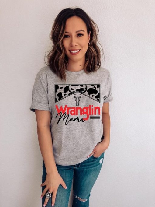 Wrangler mom t shirt