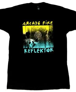 Arcade Fire Reflektor Black T Shirt