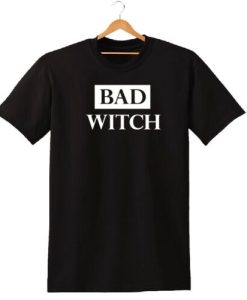 BAD WITCH PRINTED HALLOWEEN WOMEN T SHIRTS