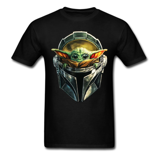 Baby Yoda - Helmet T-Shirt