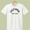 CALIFORNIA SLOGAN PRINTED T SHIRT