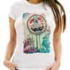 California Beach Sunset Palm T shirt